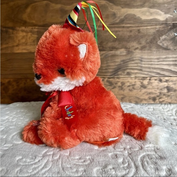 Happy Birthday Fox Plush Electronic Toy Moves Sings I Feel Good Dan Dee Works - Picture 5 of 9